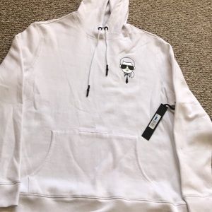 NEW Karl Lagerfeld Mens Hooded Sweatshirt Hoodie
